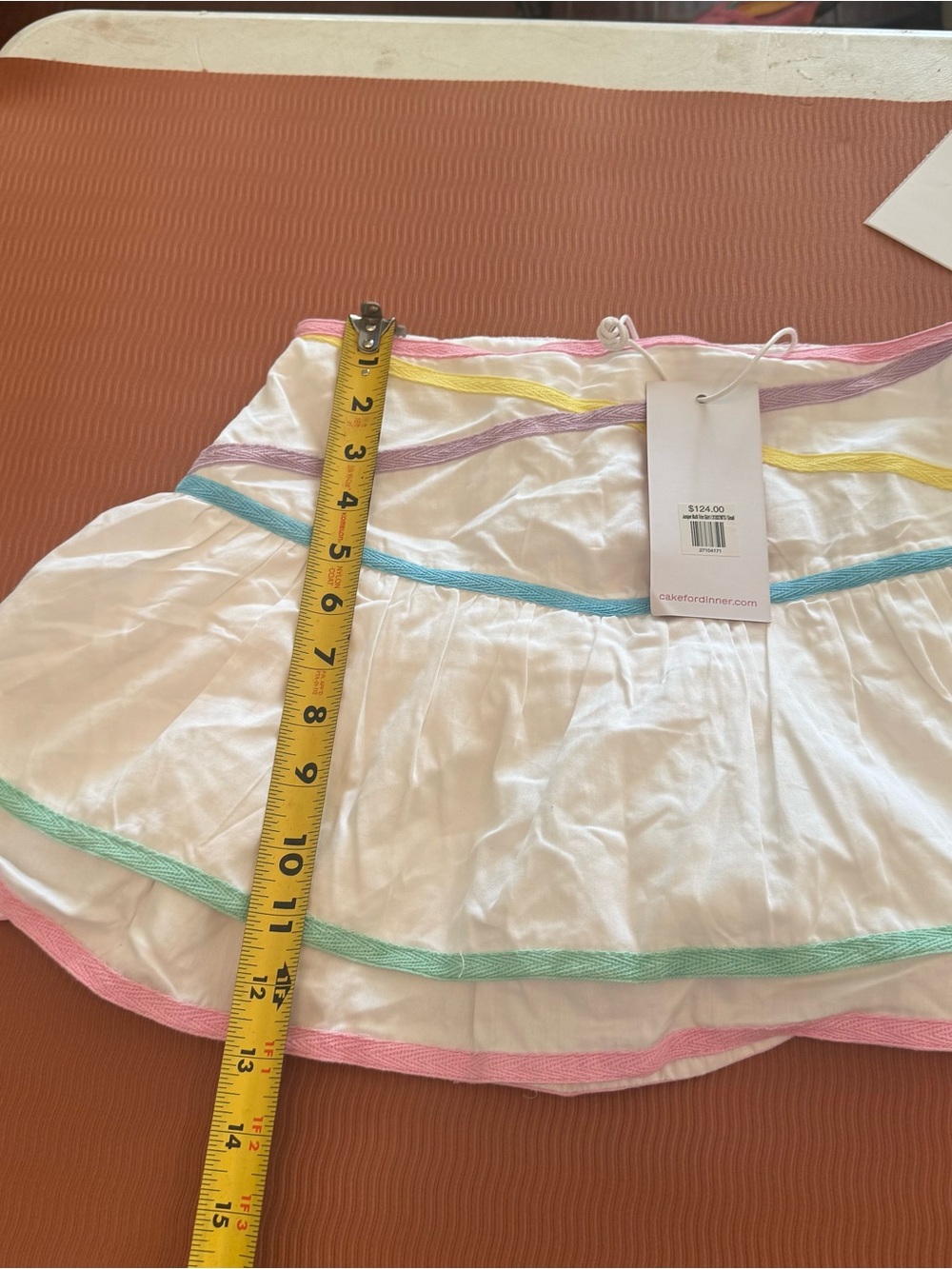 Cake for Dinner
Juniper Multi Trim Skirt NWT SZ SMALL - Picture 9 of 13